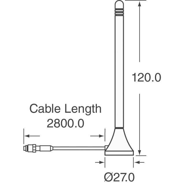 W122M1-110-AM-AMPS/PCS Nearson Inc.  Antenas de RF